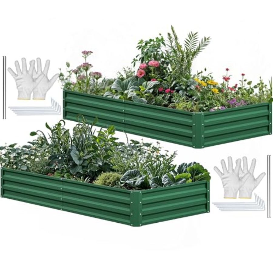 Garden Gloves - Kit de jardinera elevada para uso