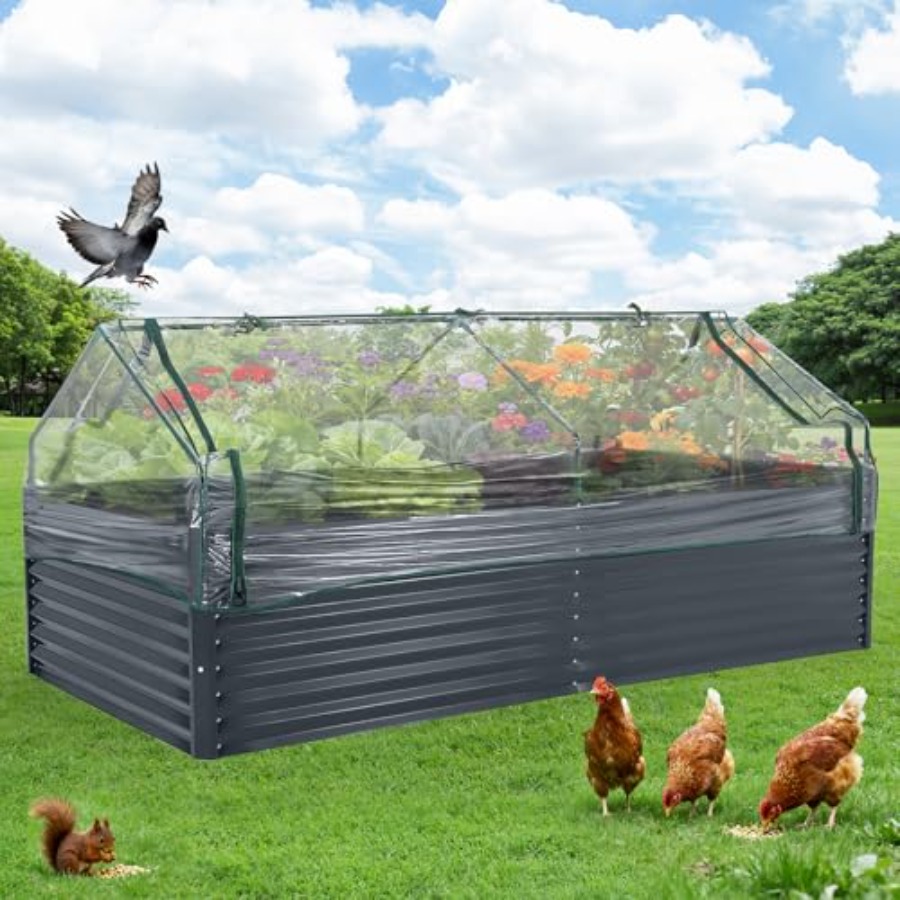 Raised Garden Bed - Jardinería de hortalizas al aire libre: