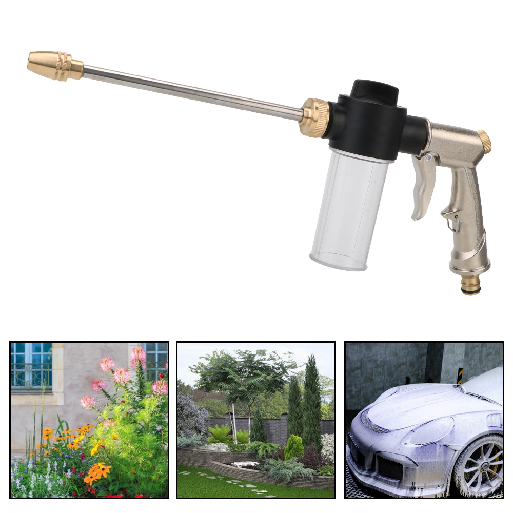 Trowel Garden Tools - Lavadora de espuma larga para coche,