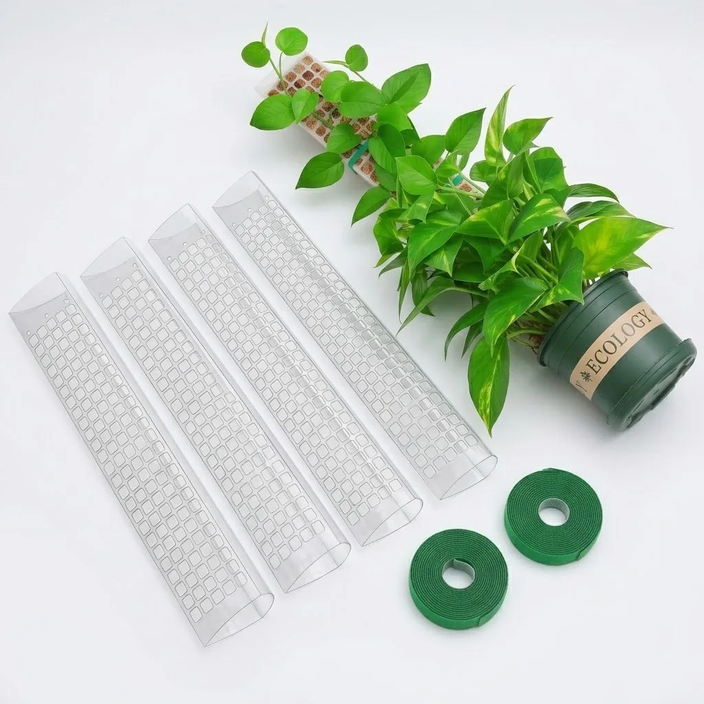 Indoor Herb Garden - Soporte de musgo de plástico para