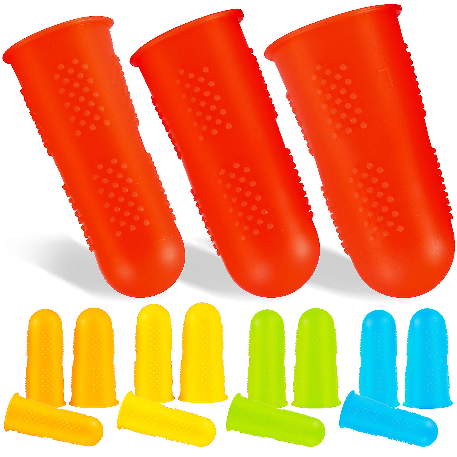 Garden Gloves - 15 protectores de dedos, cubiertas de