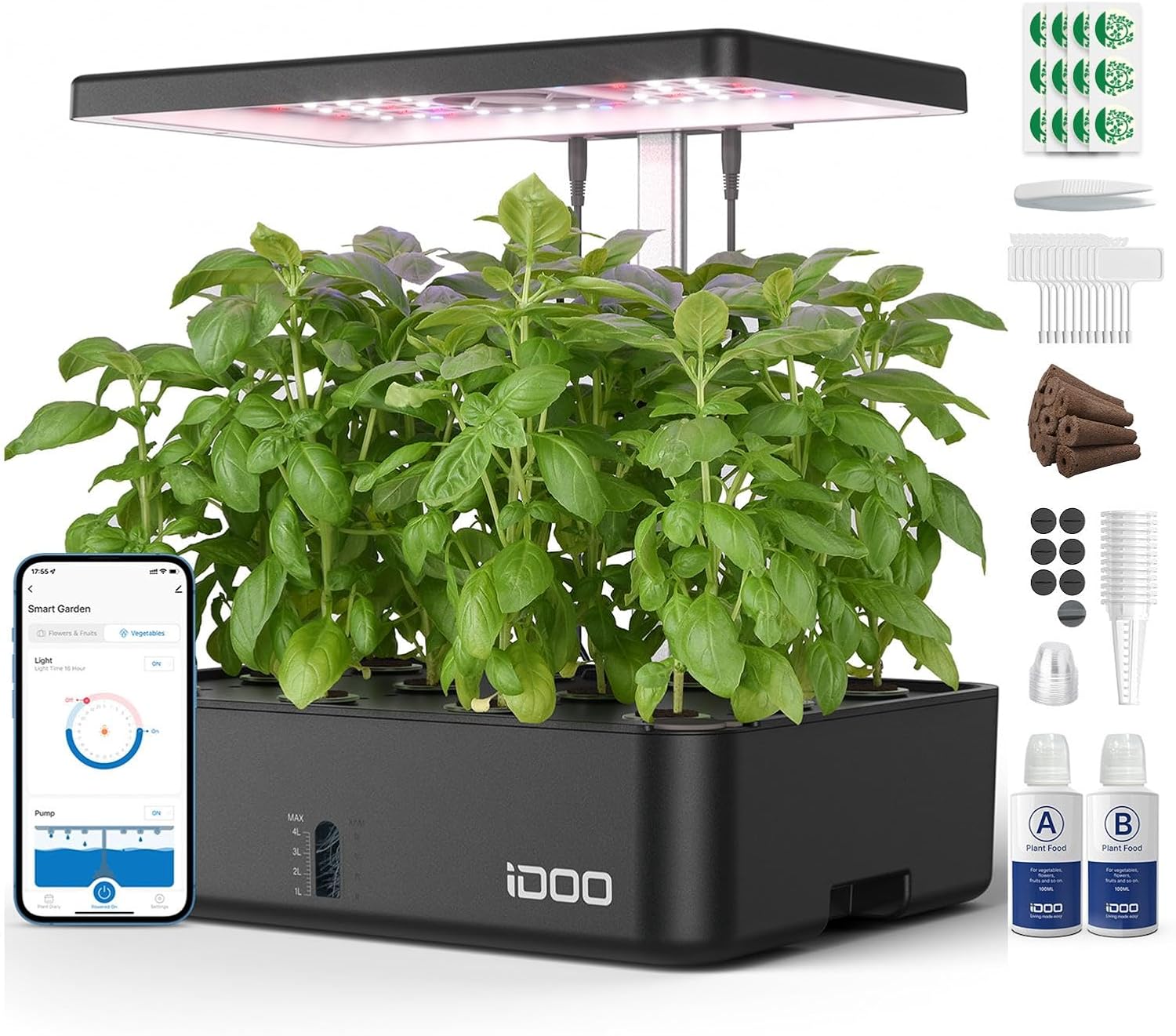 Indoor Herb Garden - Sistema de Cultivo Hidropónico WiFi de
