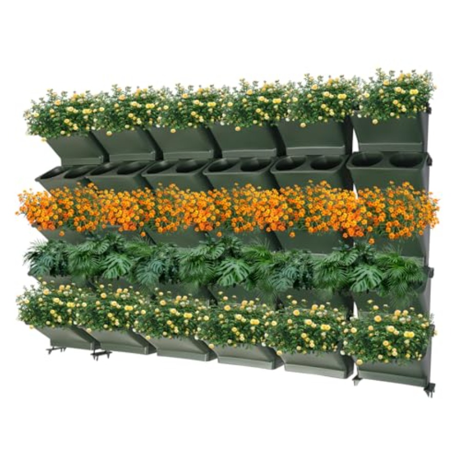 Self Watering Planter - Jardinera vertical para balcón y jardín,