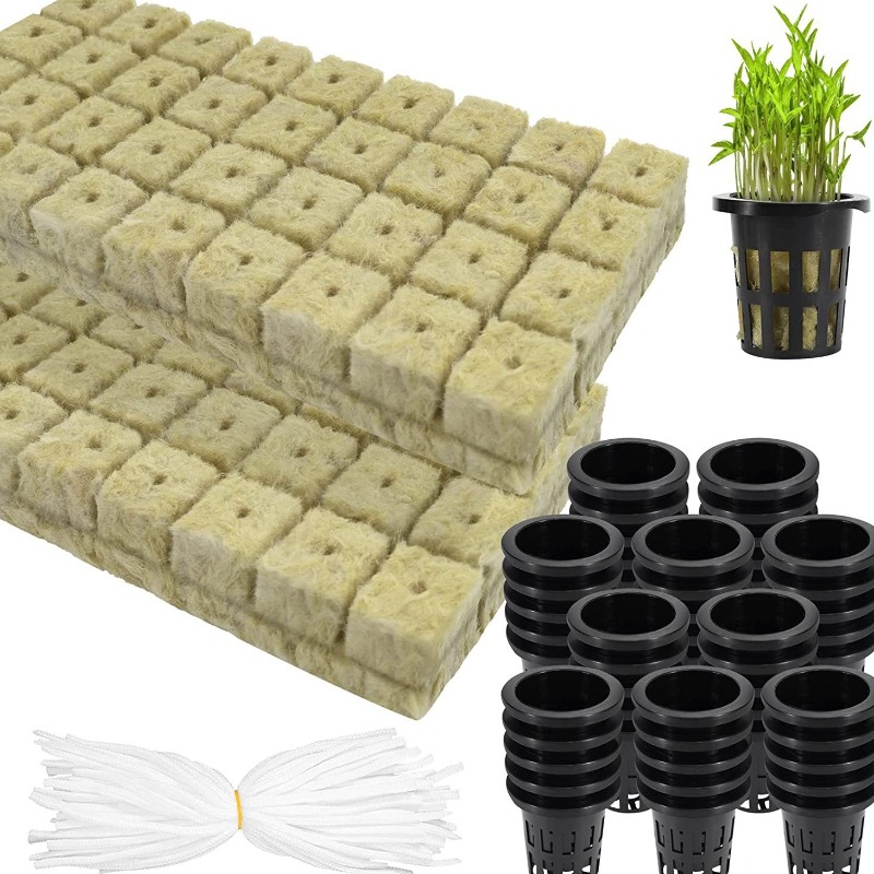Hydroponic Kit - Paquete de 72 cubos de lana