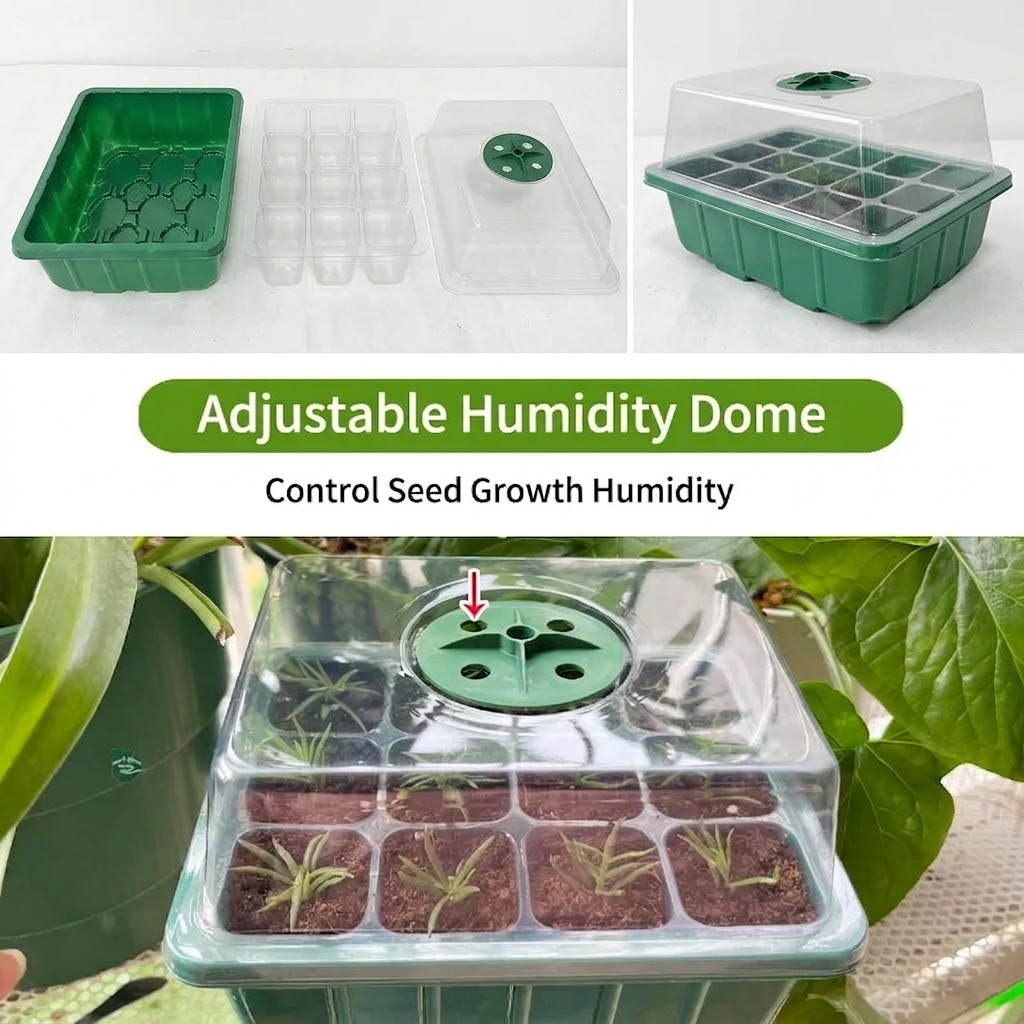 Bandeja de Germinación de Semi - Seed Starter Tray reseña y precio
