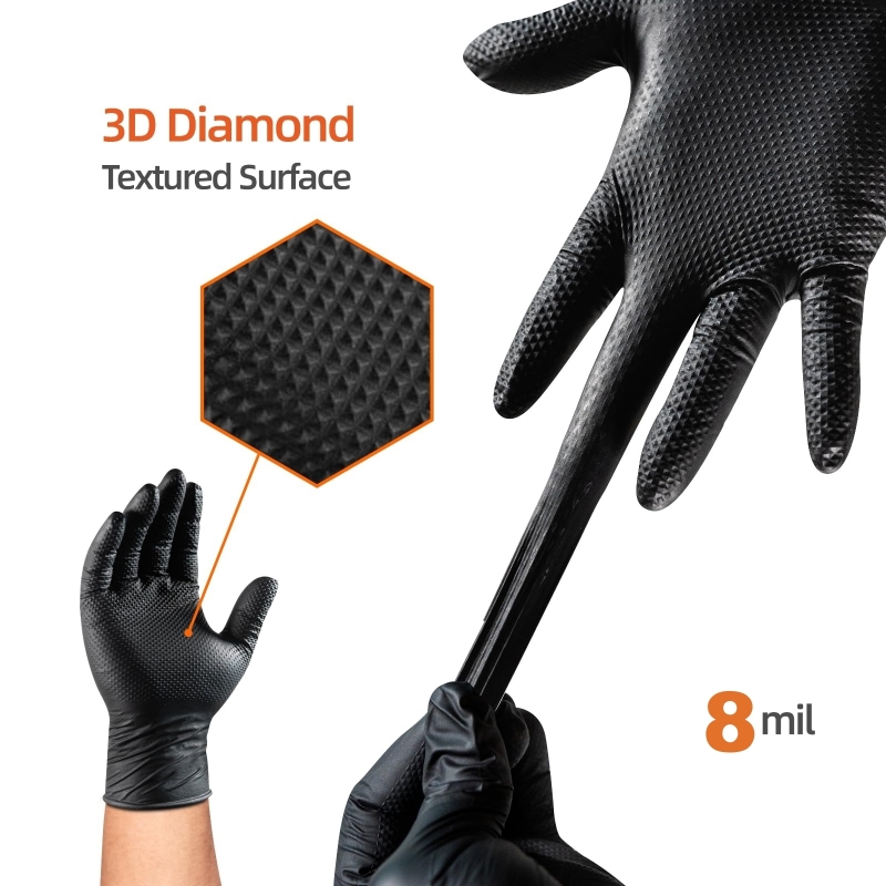 Guantes de Nitrilo Negros Resi - Garden Gloves reseña y precio