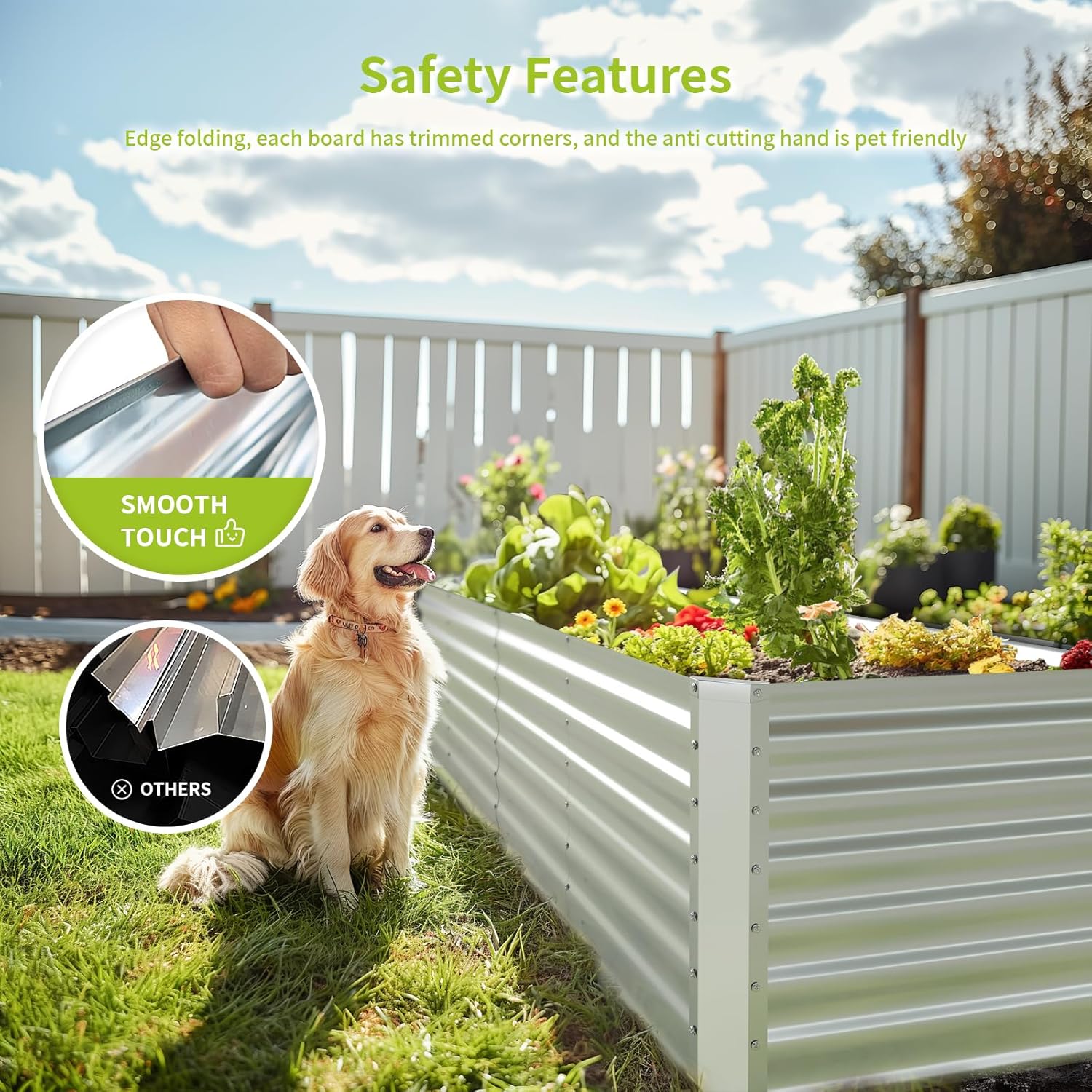 Jardinera Elevada Galvanizada  - Raised Garden Bed reseña y precio