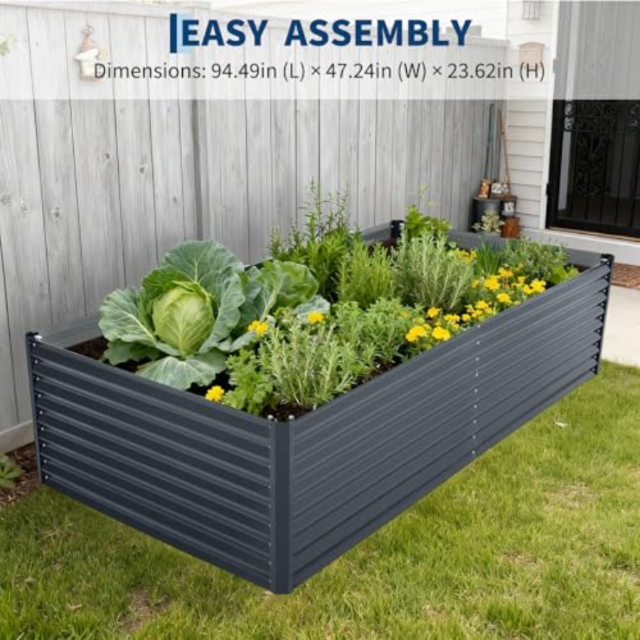 Jardinería de hortalizas al ai - Raised Garden Bed reseña y precio
