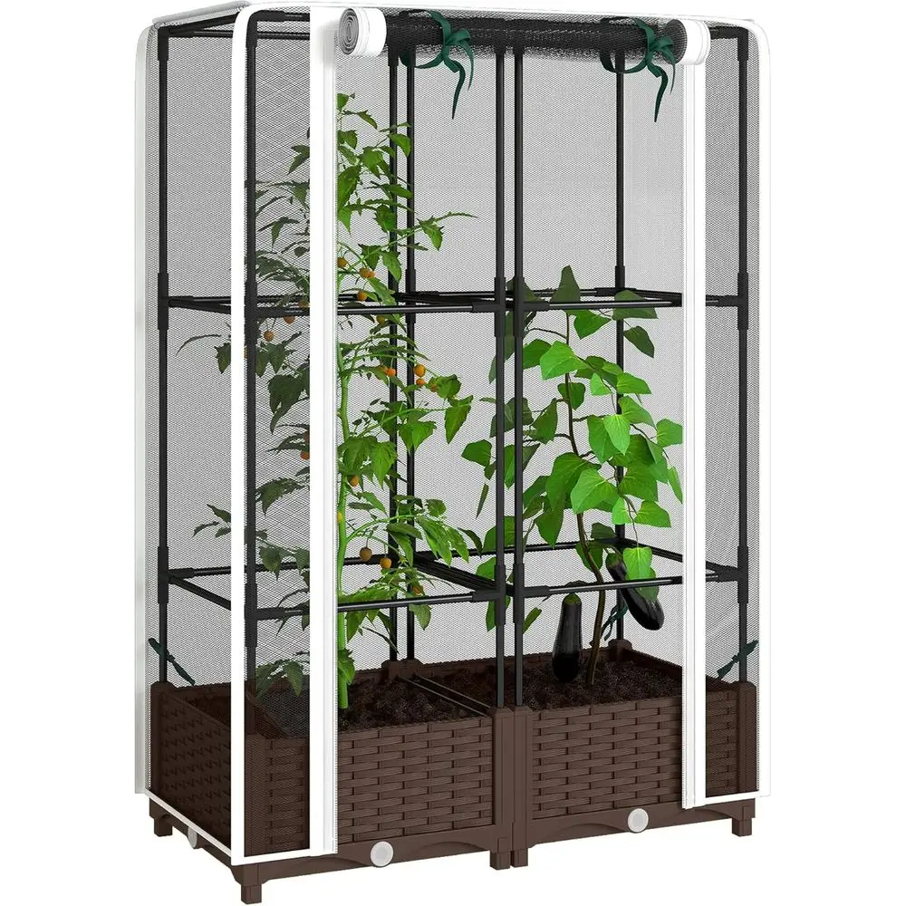 Jardinera Elevada con Enrejado - Self Watering Planter reseña y precio