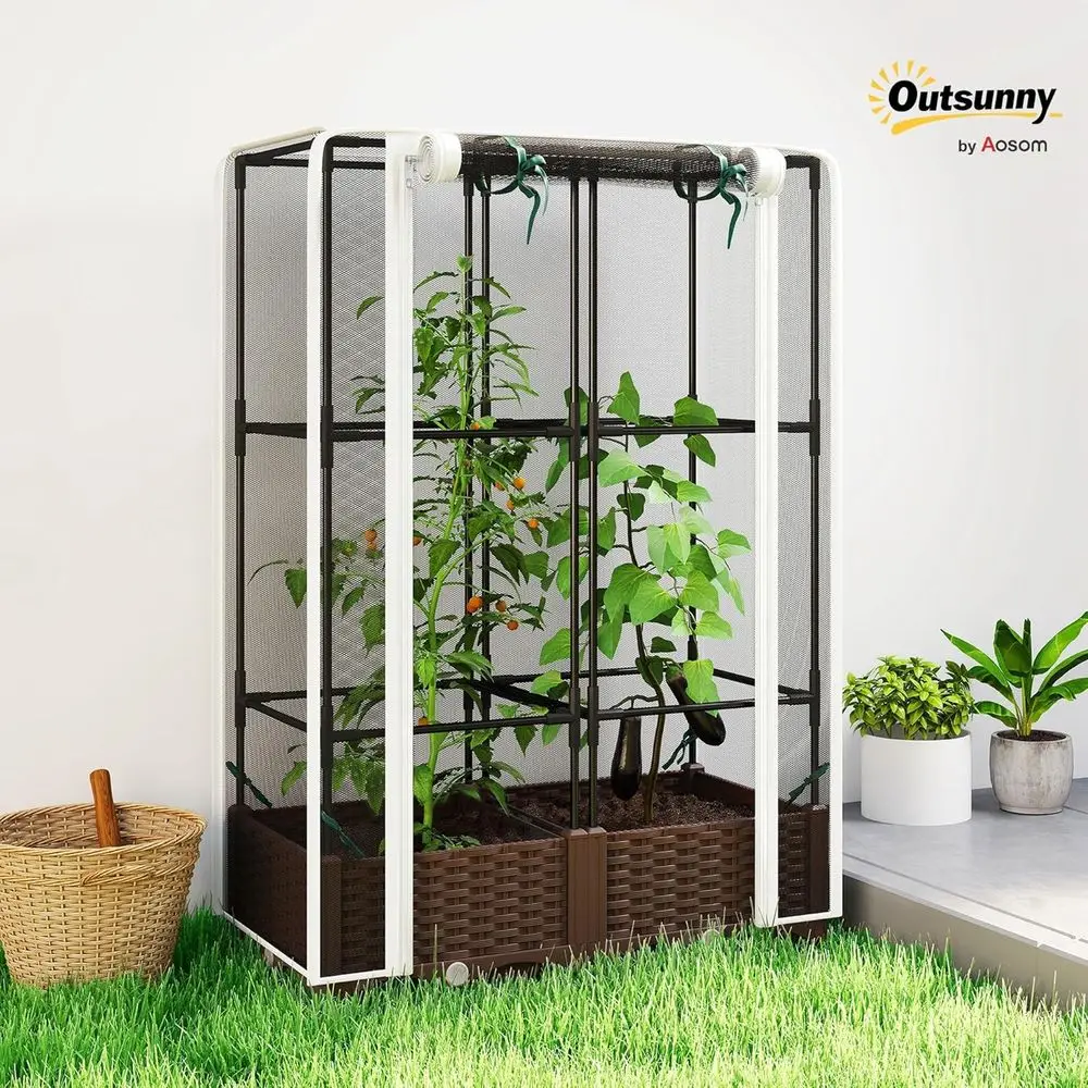 Jardinera Elevada con Enrejado - Self Watering Planter reseña y precio