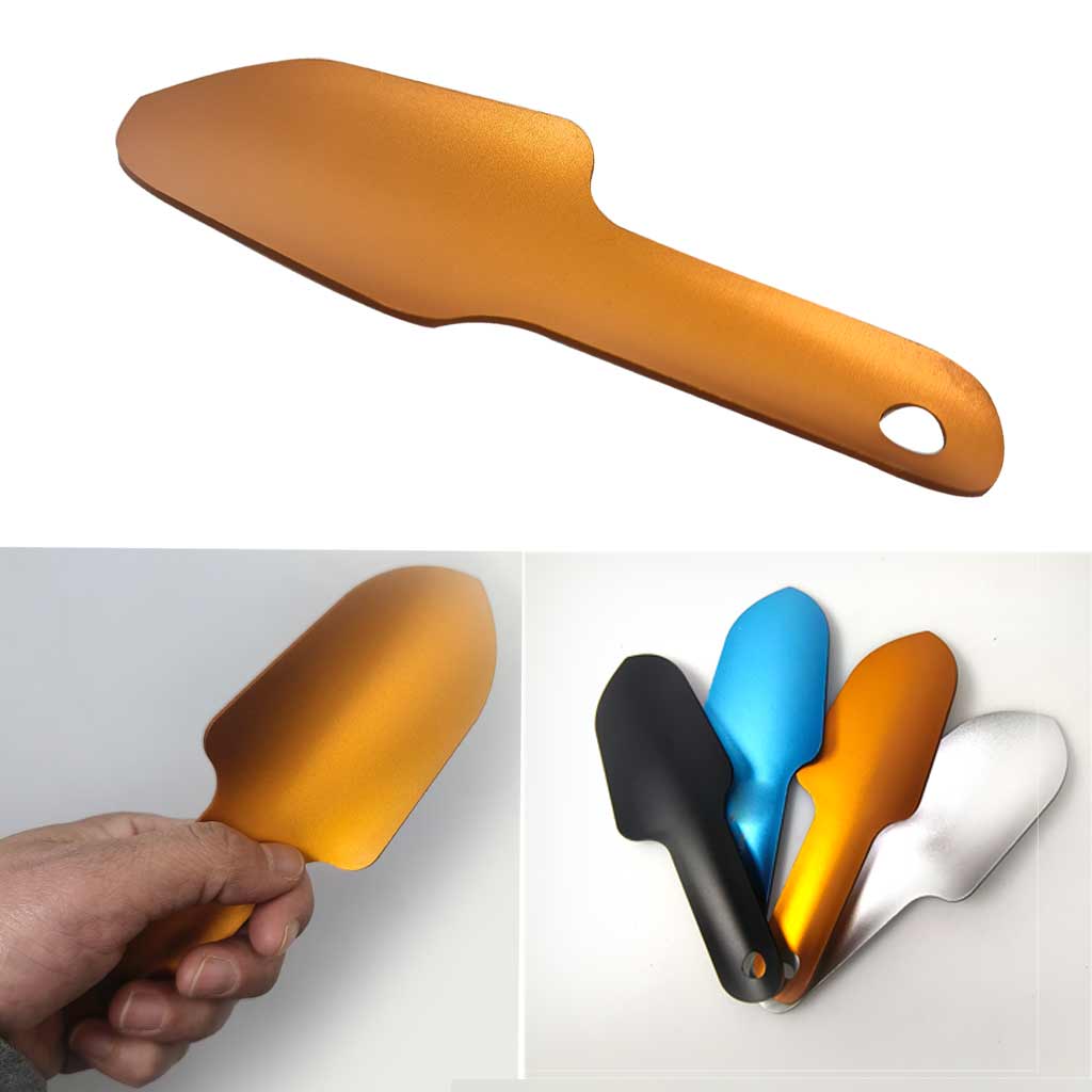 Pala militar portátil para pla - Trowel Garden Tools reseña y precio