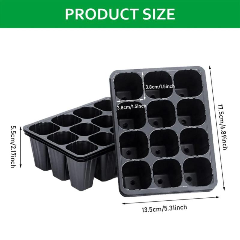 Macetas para plántulas de verd - Seed Starter Tray reseña y precio