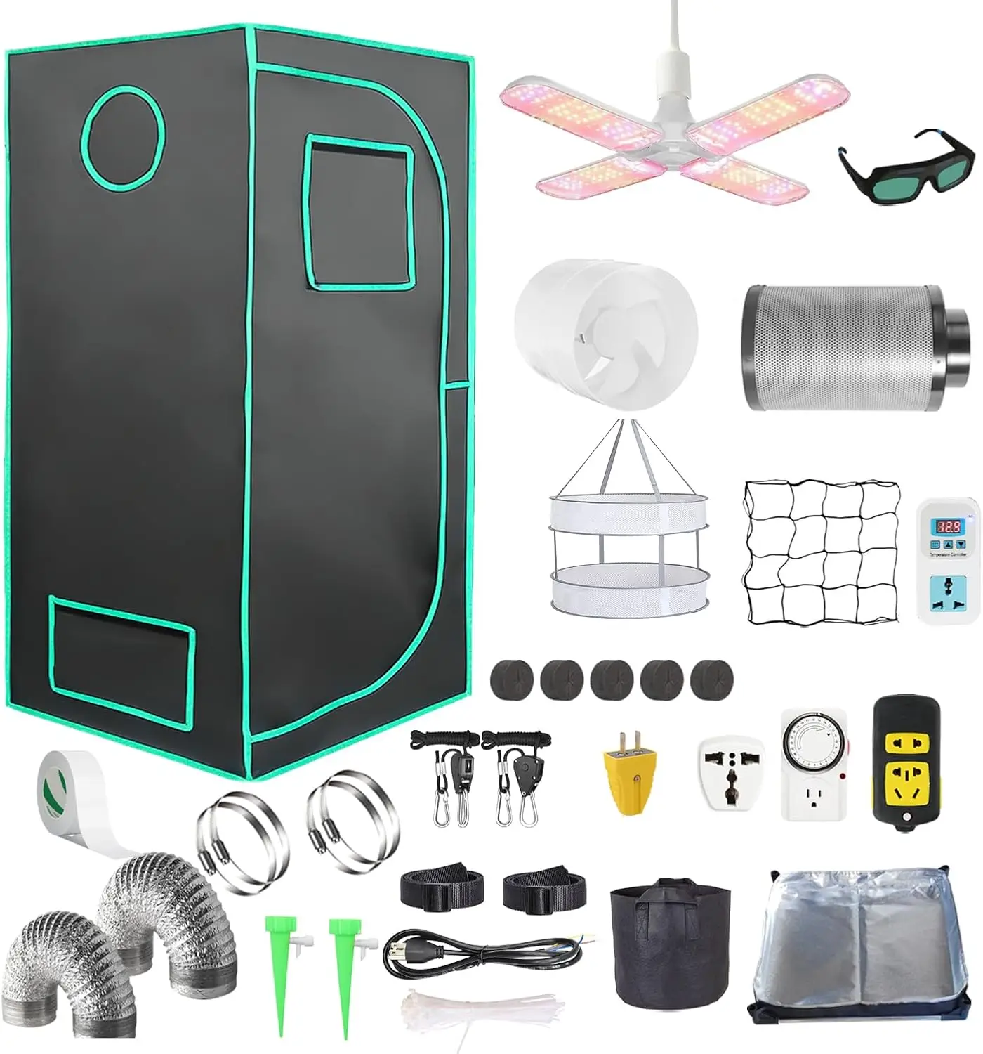 Kit de Cultivo Completo con Ca - Hydroponic Kit reseña y precio