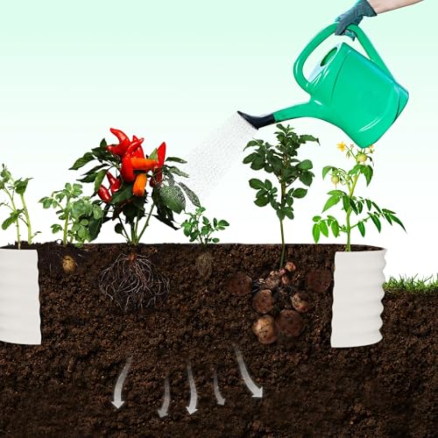 Cama de jardín elevada galvani - Raised Garden Bed reseña y precio