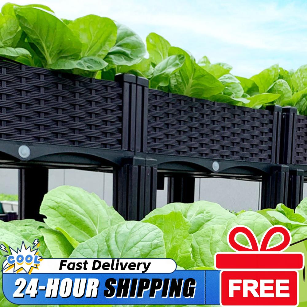 Jardinera Elevada de Plástico  - Raised Garden Bed reseña y precio