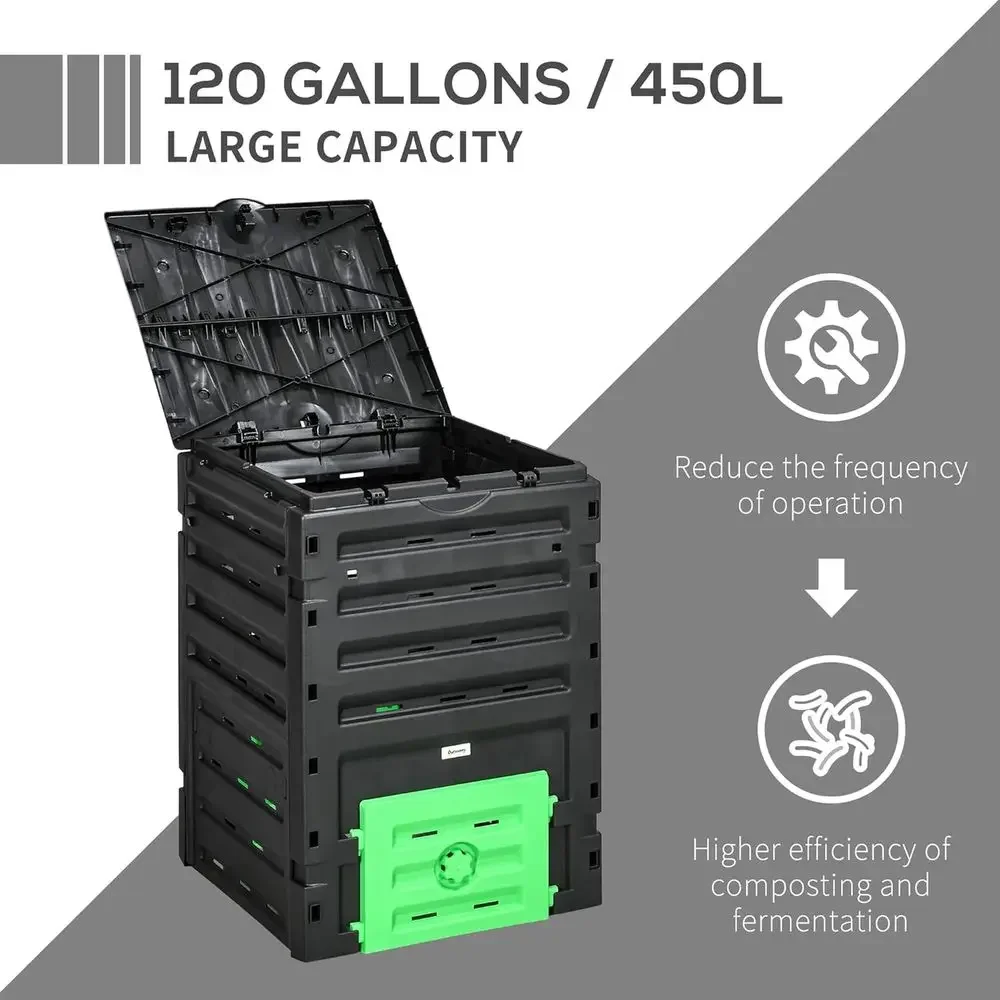 Contenedor de compostaje para  - Compost Bin reseña y precio