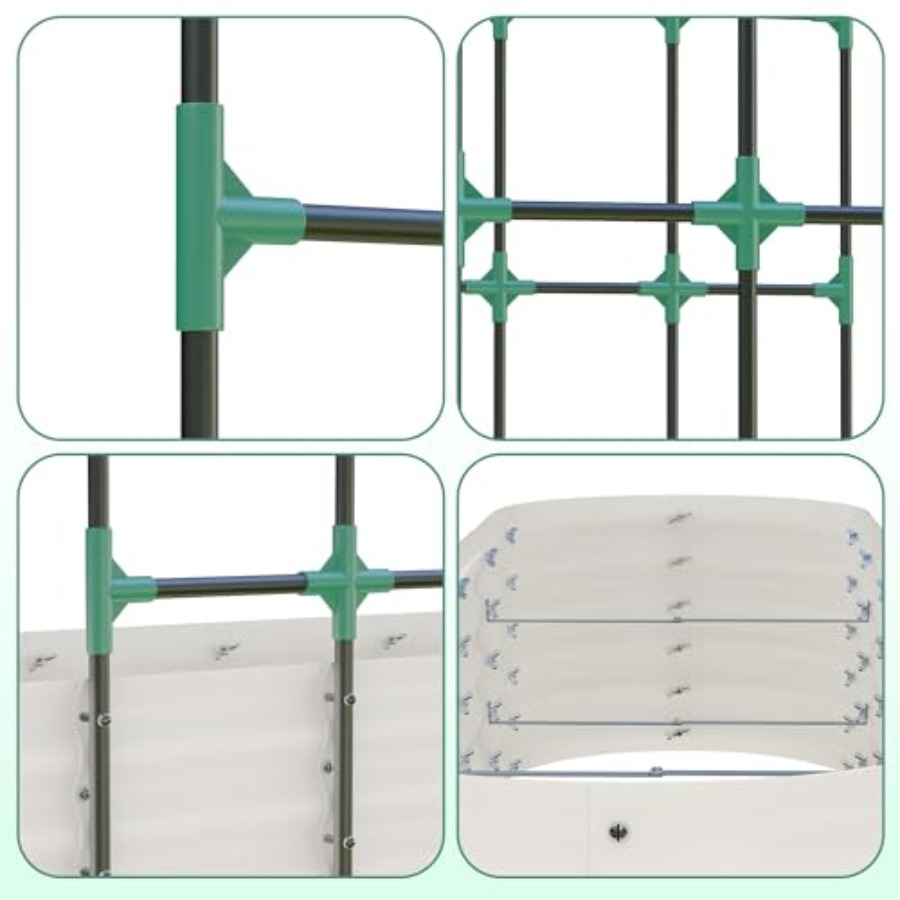 Jardinera Elevada Galvanizada  - Raised Garden Bed reseña y precio