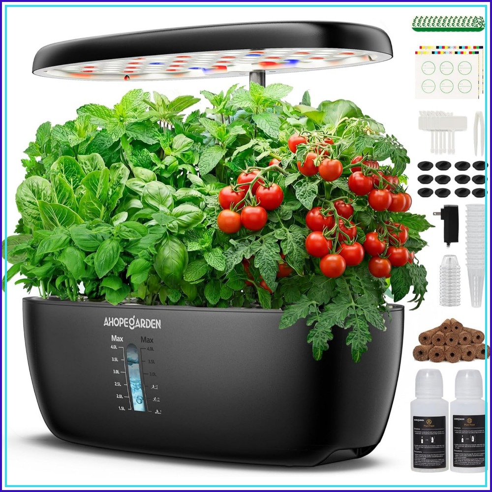 Jardín Hidropónico de 12 Macet - Indoor Herb Garden reseña y precio