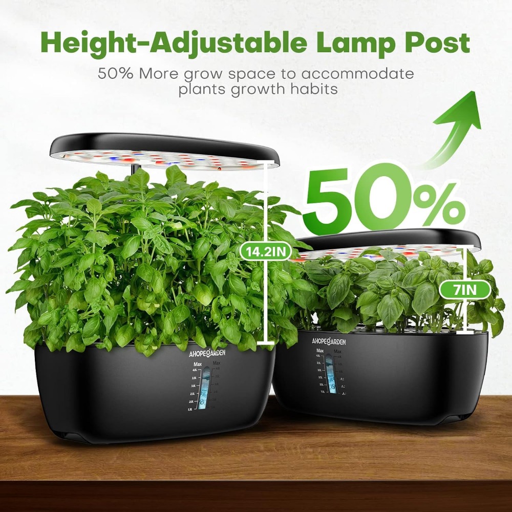 Jardín Hidropónico de 12 Macet - Indoor Herb Garden reseña y precio