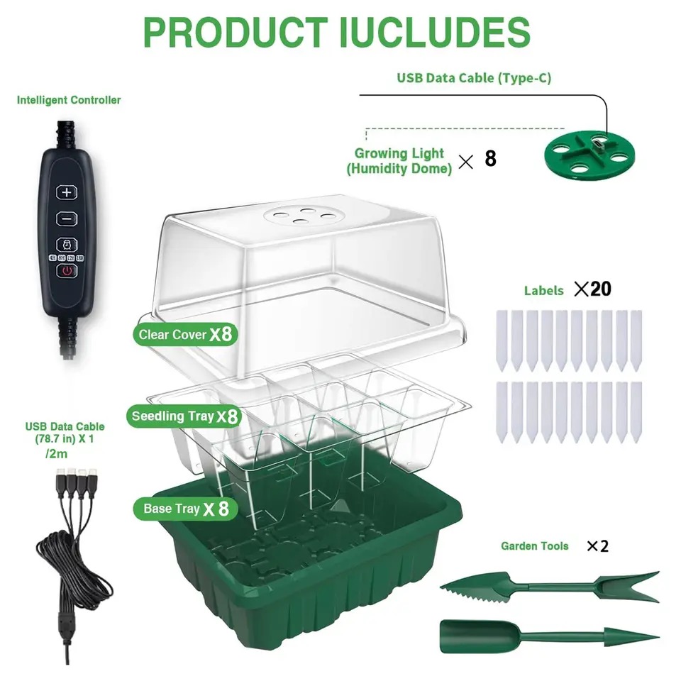 Lámpara de Cultivo LED de Espe - Seed Starter Tray reseña y precio