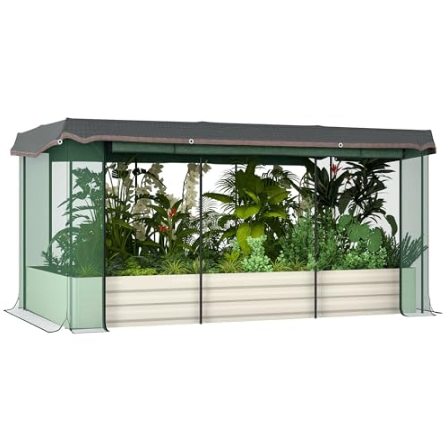 Jardinera Elevada Galvanizada  - Raised Garden Bed reseña y precio