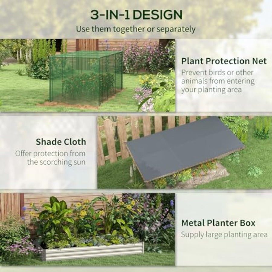 Jardinera Elevada Galvanizada  - Raised Garden Bed reseña y precio