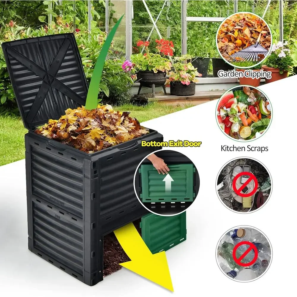 Contenedor de Compostaje para  - Compost Bin reseña y precio