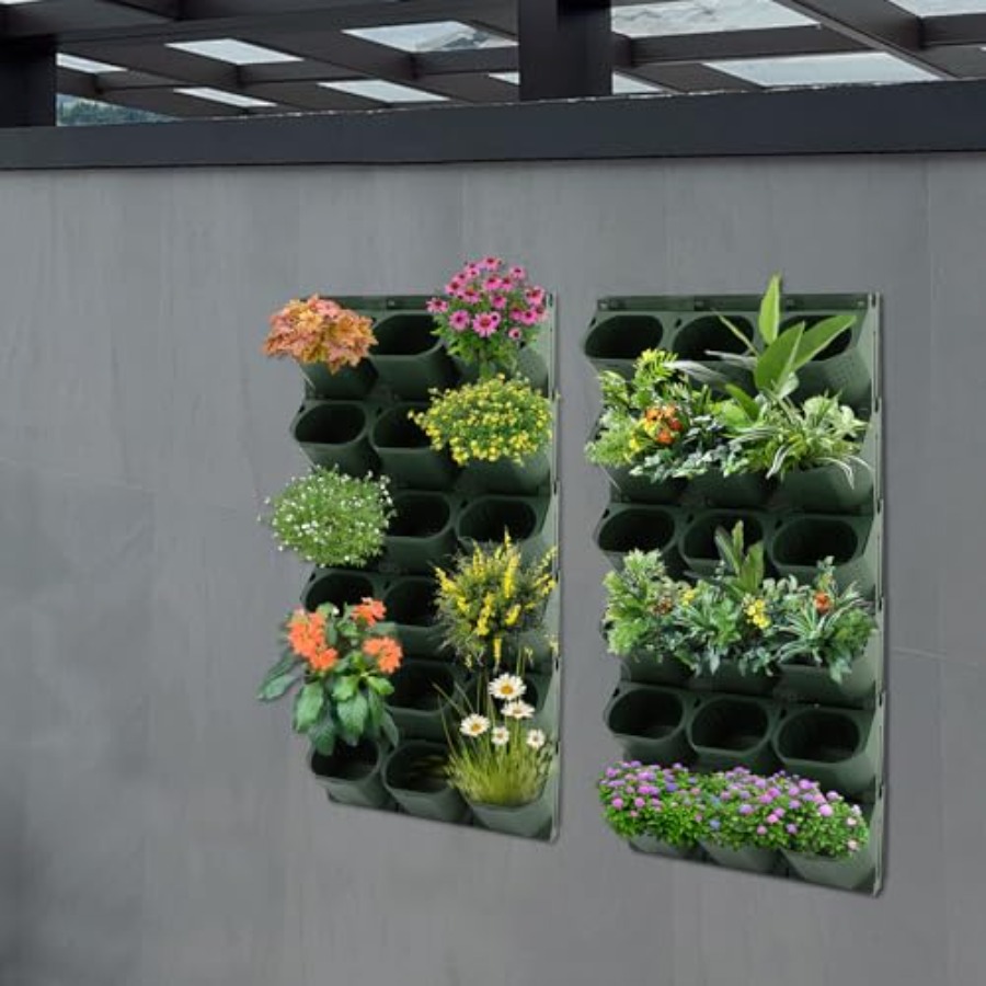 Jardinera de pared con autorri - Self Watering Planter reseña y precio