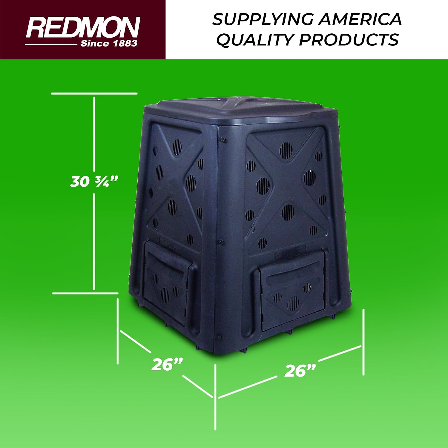 Contenedor de compostaje para  - Compost Bin reseña y precio