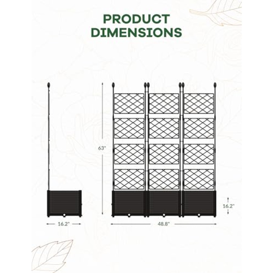 Kit de 3 piezas para crear un  - Raised Garden Bed reseña y precio