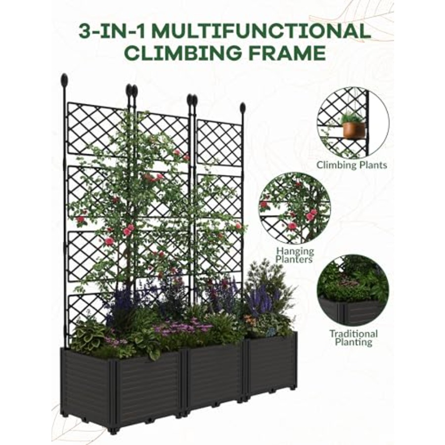 Kit de 3 piezas para crear un  - Raised Garden Bed reseña y precio