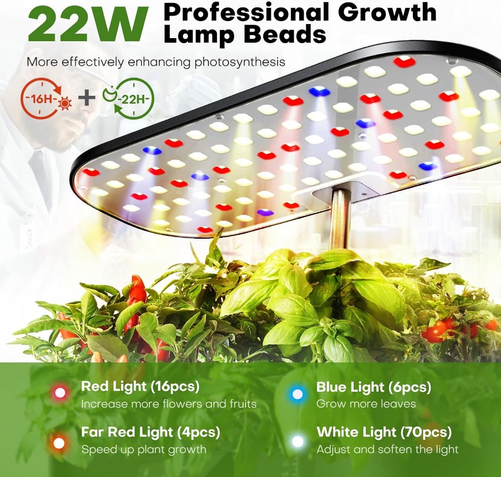 Jardín Hidropónico Interior de - Indoor Herb Garden reseña y precio