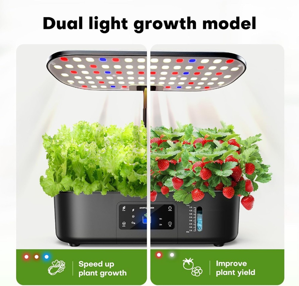 Jardín Hidropónico Interior de - Indoor Herb Garden reseña y precio