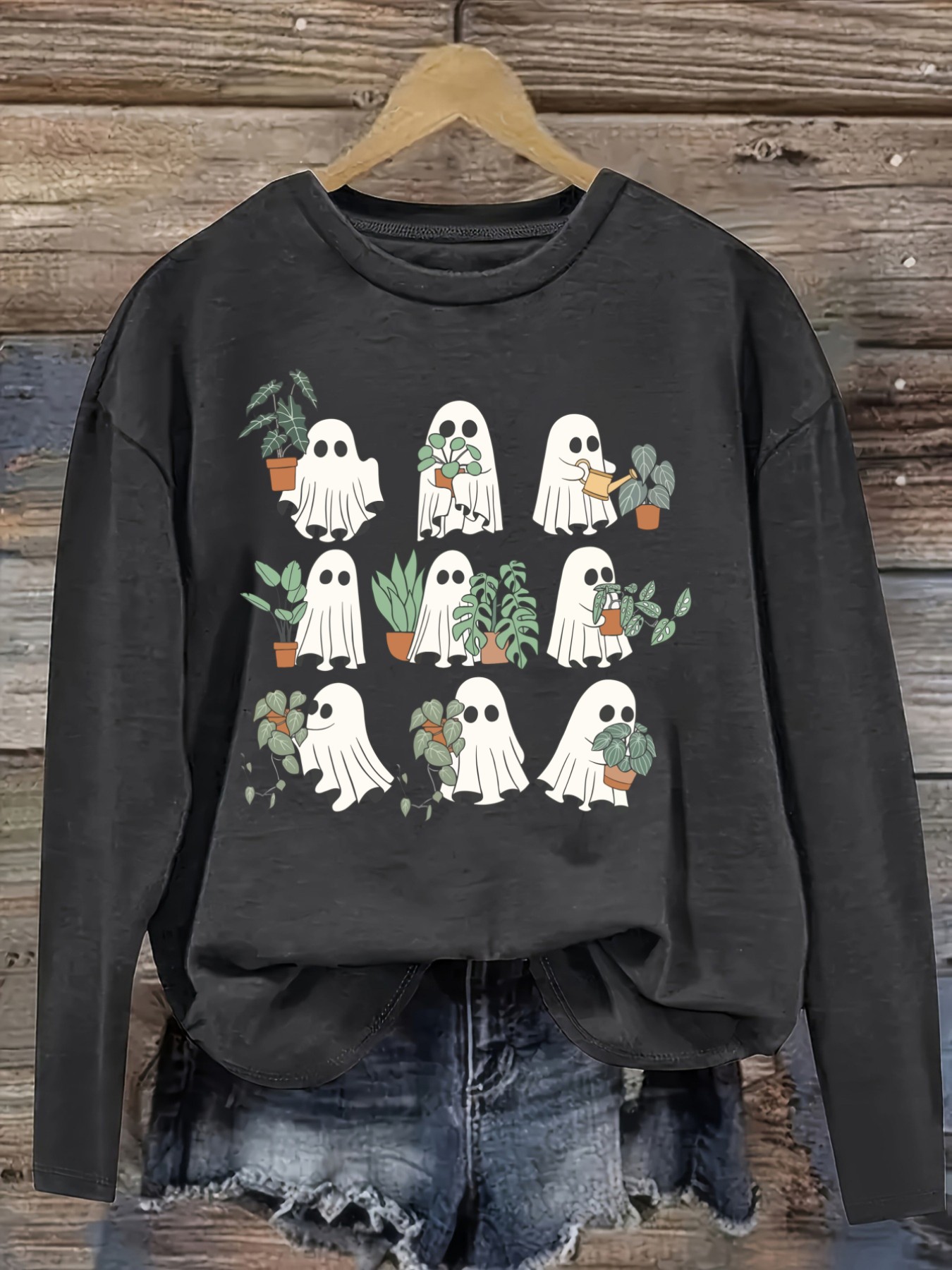 Camiseta Casual de Manga Larga - Plant Pot reseña y precio