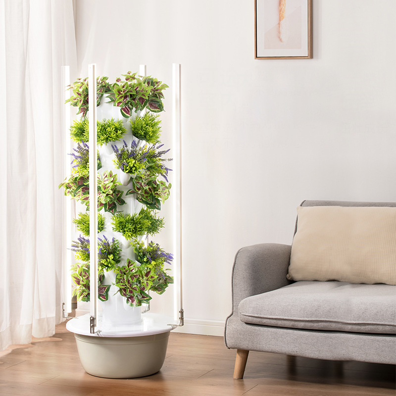 Con luz Led para cultivo, árbo - Vertical Planter reseña y precio