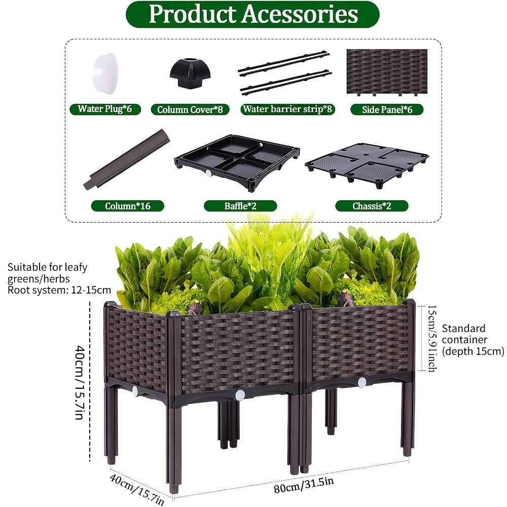 Jardinera Elevada para Jardín, - Raised Garden Bed reseña y precio