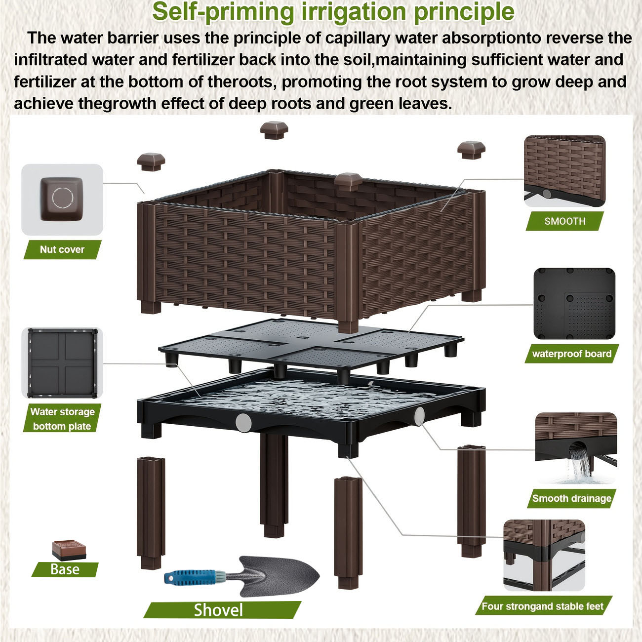 Jardinera Elevada para Jardín, - Raised Garden Bed reseña y precio