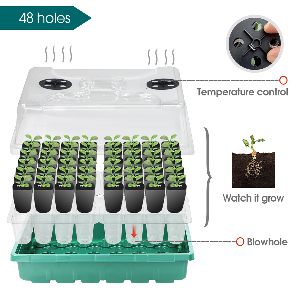 Caja de plántulas de invierno, - Seed Starter Tray reseña y precio