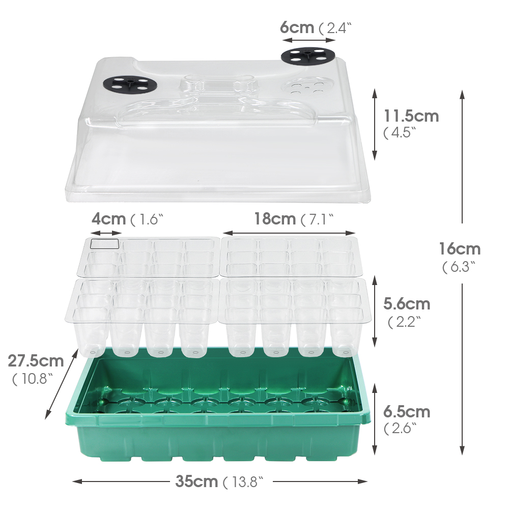 Caja de plántulas de invierno, - Seed Starter Tray reseña y precio